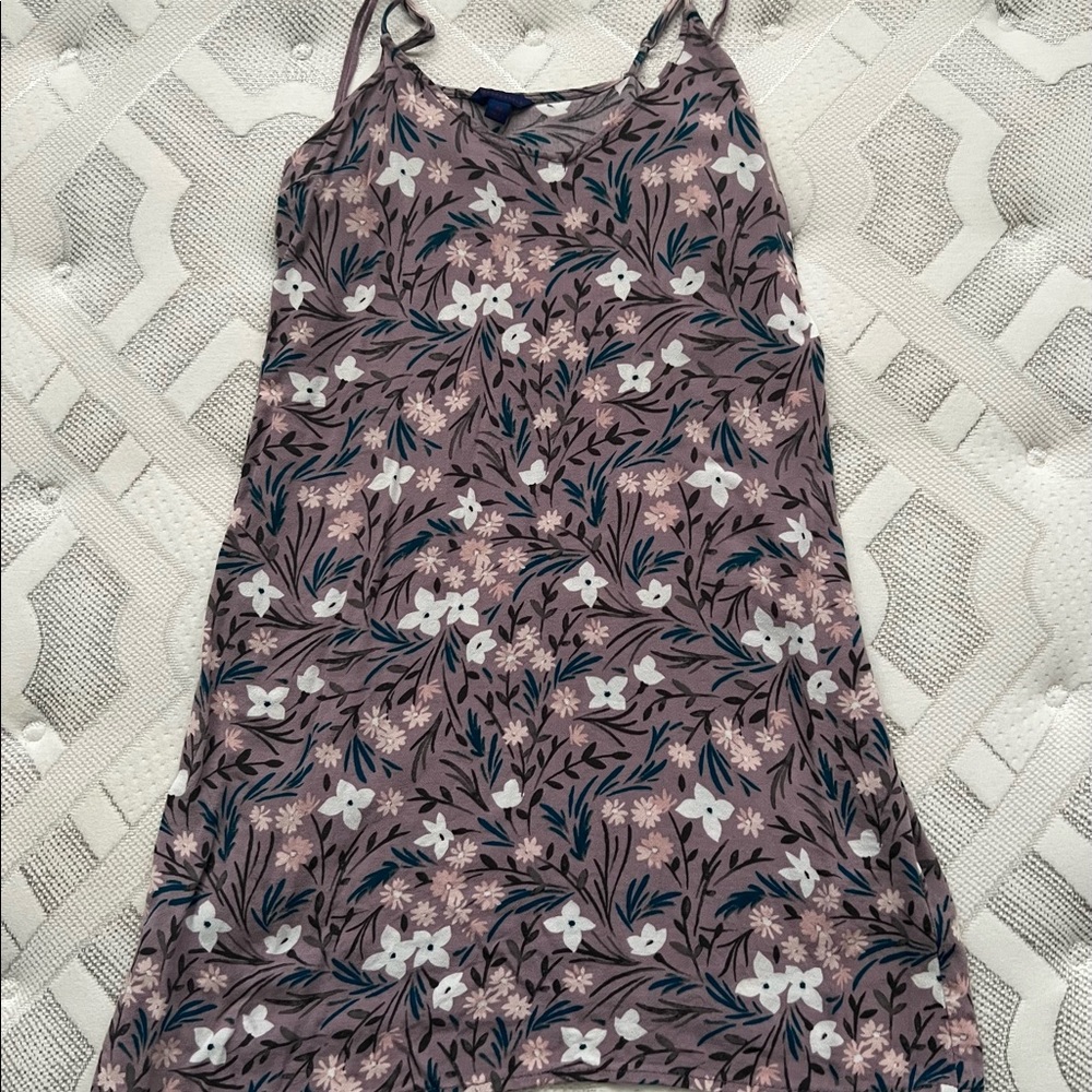 Aeropostale lavender spring dress with flowers size XS